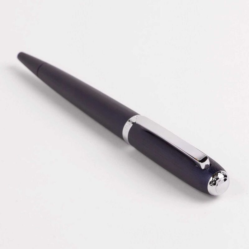 Hugo Boss Contour Ballpoint Pen Brushed Navy image number 2